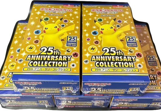Pokemon 25th Anniversary Collection s8a Japanese Booster Box