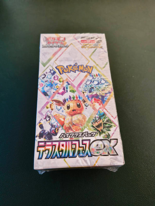 Pokemon Eeveelutions Terastal Festival ex High Class sv8a Japanese Booster Box