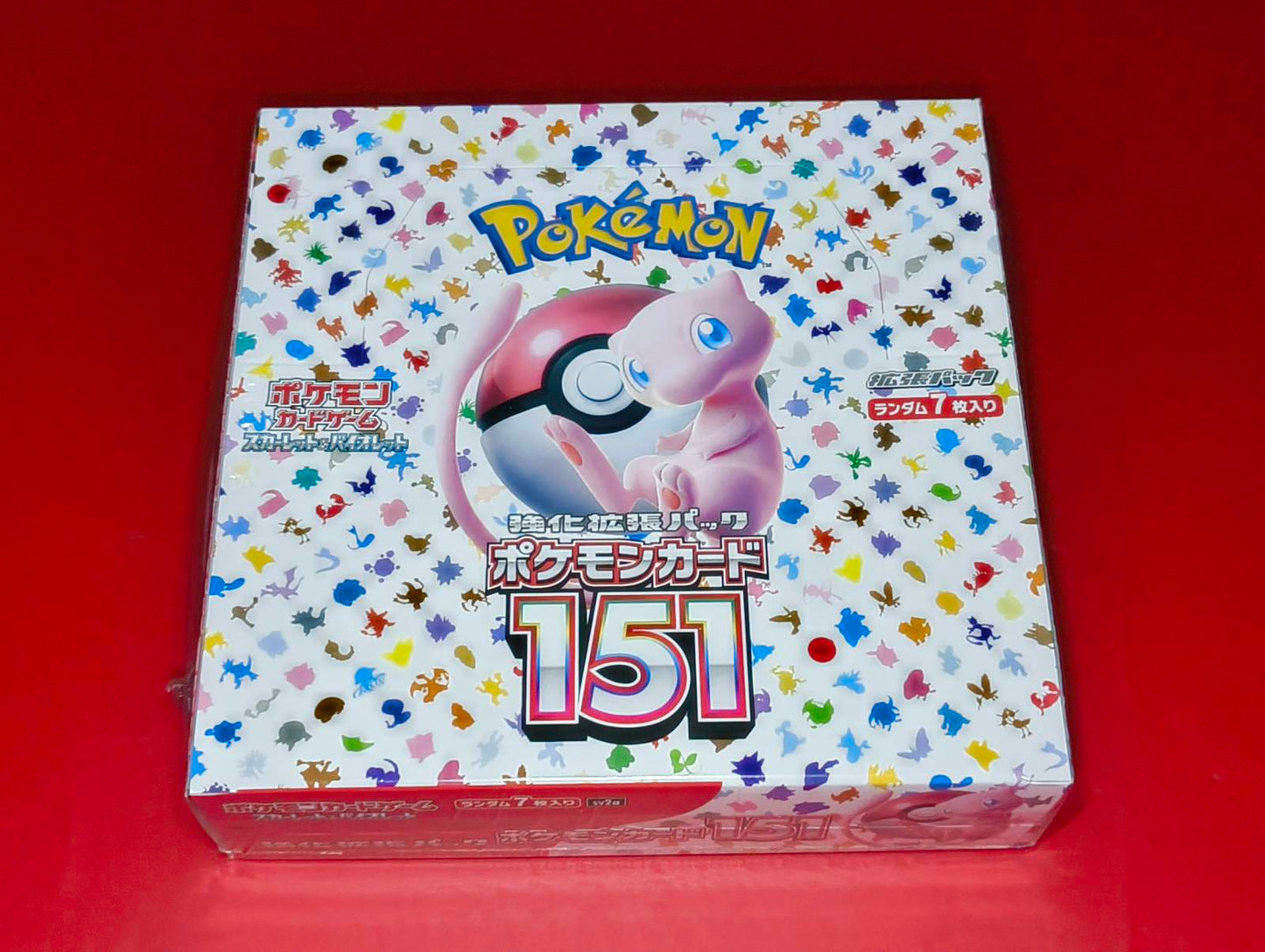 Pokemon 151 sv2a Japanese Booster Box