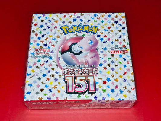 Pokemon 151 sv2a Japanese Booster Box