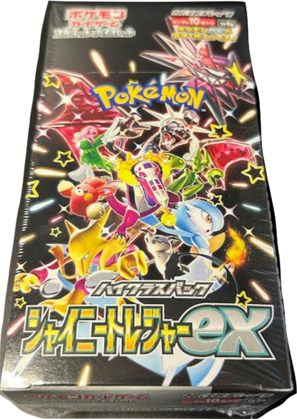 Pokemon Shiny Treasure ex High Class sv4a Japanese Booster Box